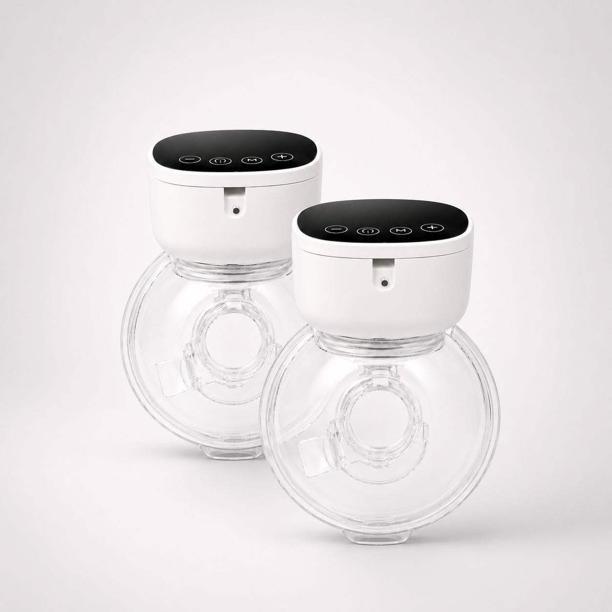 Vera breast pump in use while working — NAEVII