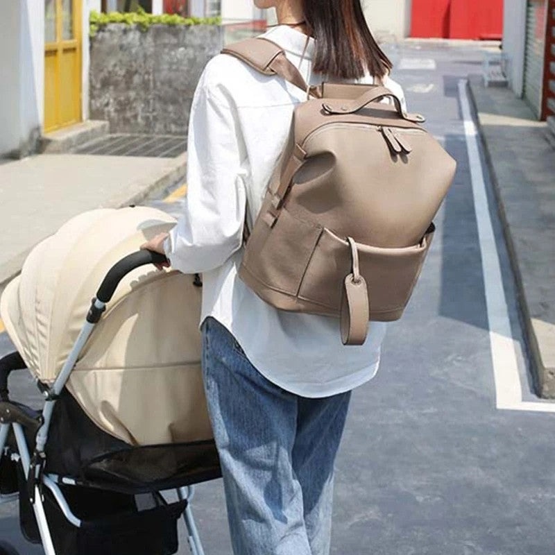 Lumi diaper bag structured silhouette — NAEVII