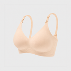 Soft nursing bra worn postpartum — NAEVII