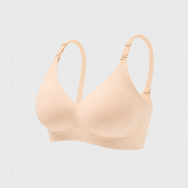 Soft Nursing Bra - Cream
