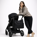 Solenne diaper bag attached to a stroller — NAEVII