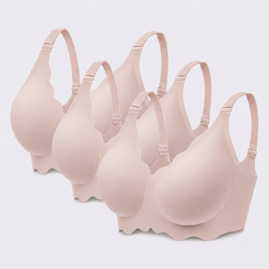 Seamless nursing bra worn postpartum — NAEVII