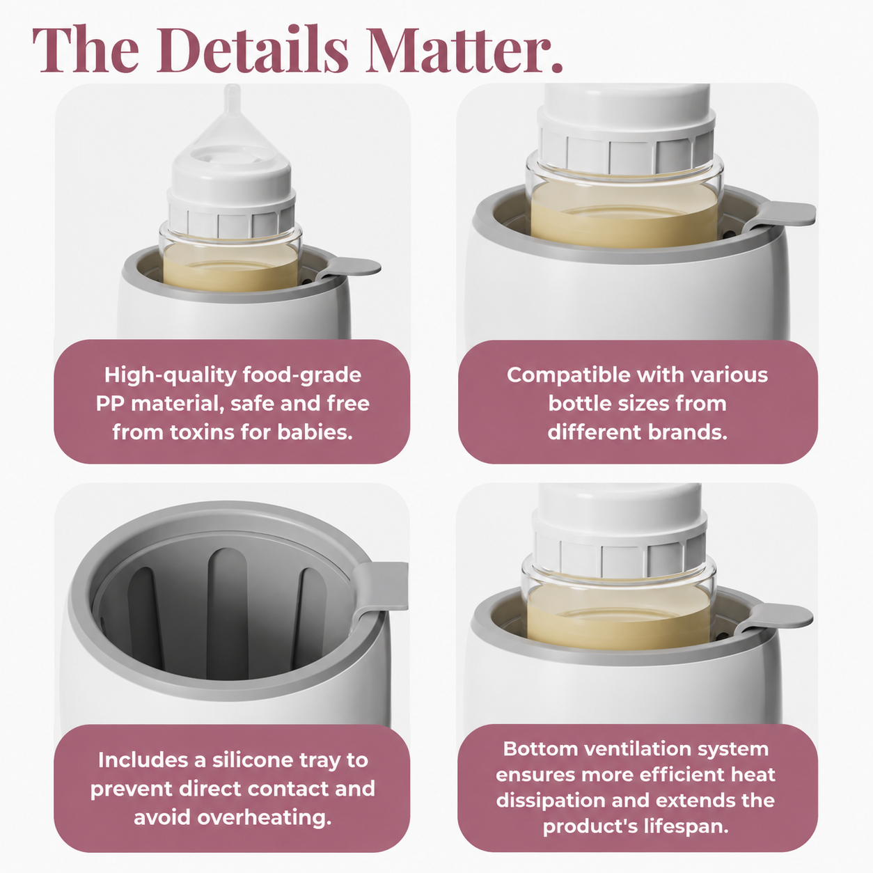 Warma bottle warmer eight functions — NAEVII