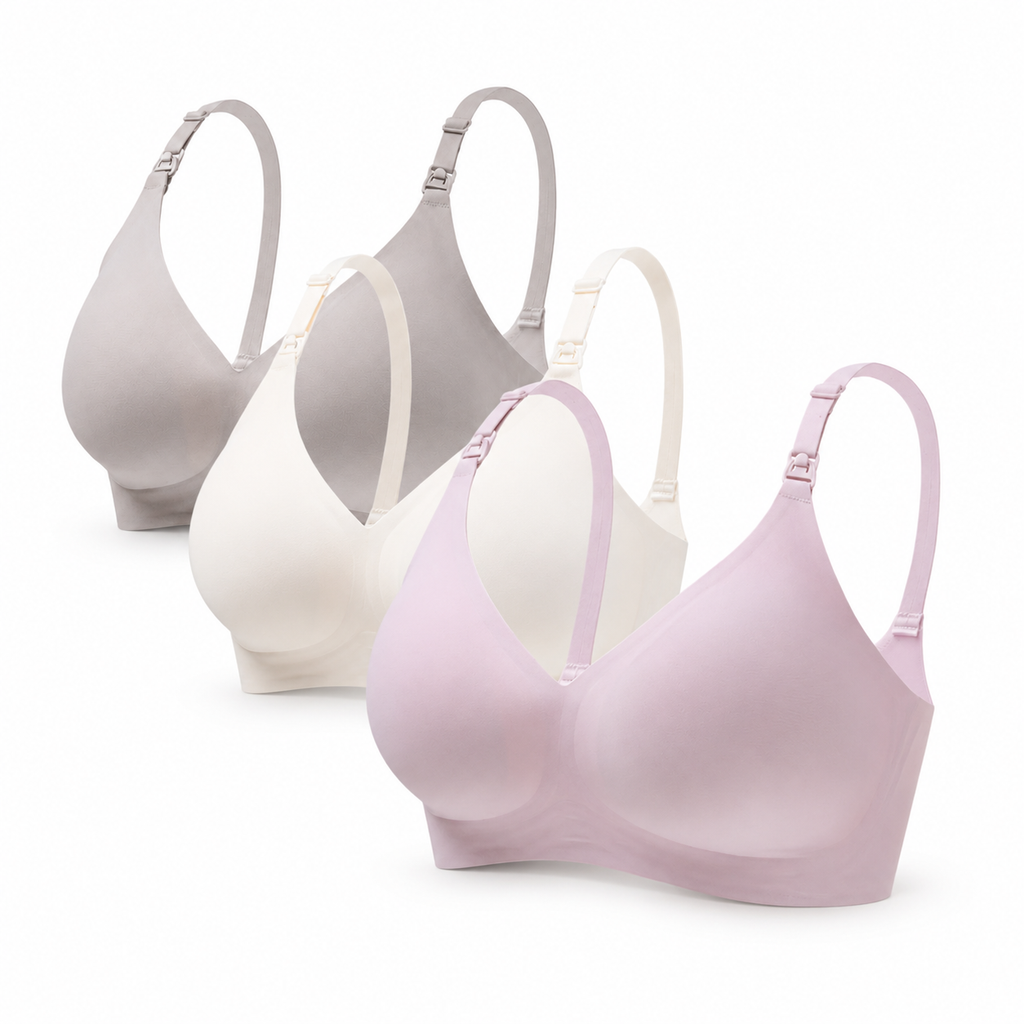Soft nursing bra set everyday wear — NAEVII