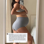 Maternity briefs in mauve — NAEVII