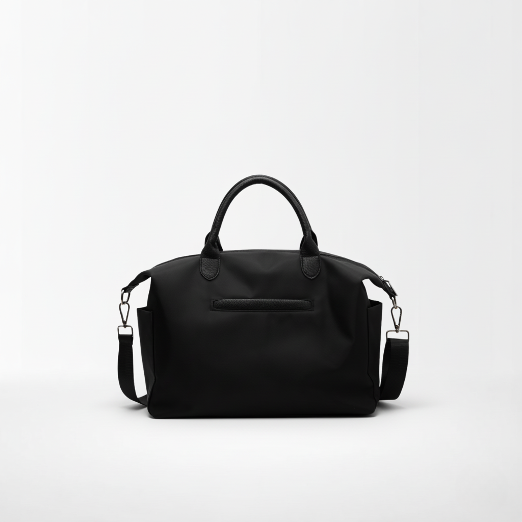 Solenne diaper bag, front view — NAEVII