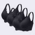 Seamless nursing bra in neutral tone — NAEVII
