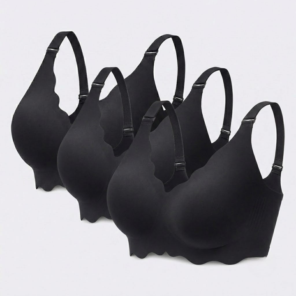 Seamless nursing bra in neutral tone — NAEVII