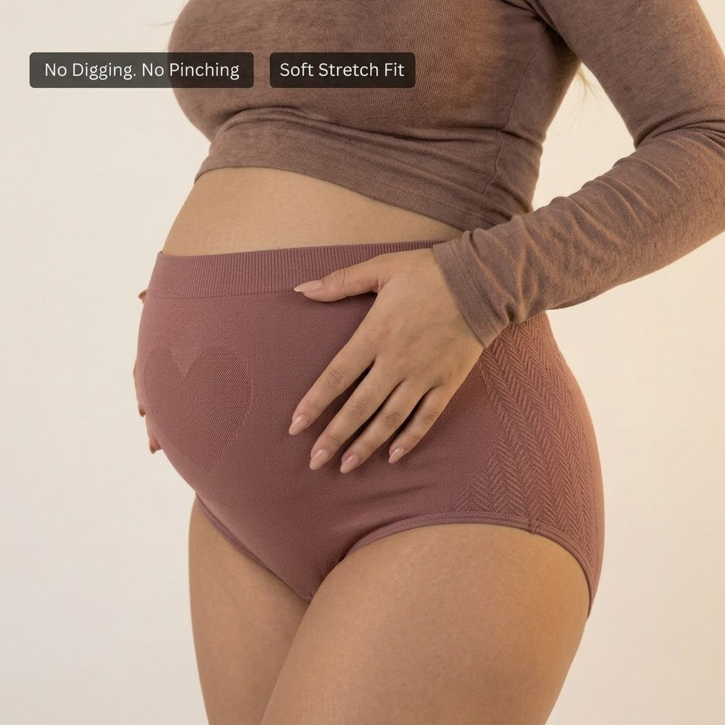 Maternity briefs in dusty blue — NAEVII