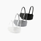 Ribbed nursing bra removable pads — NAEVII