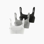 Ribbed nursing bra wire-free fit — NAEVII