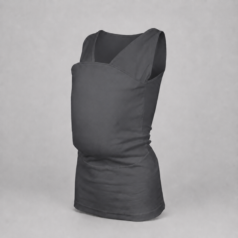 Nesting Mom Shirt - Grey