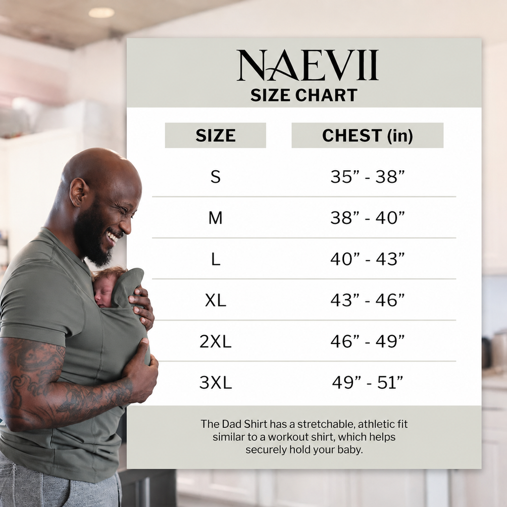 Nesting Dad Shirt fit guidance — NAEVII
