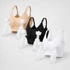 Hands-Free Pumping Bra Women Wireless Adjustable - Set of 3