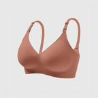 Soft nursing bra seam-free finish — NAEVII