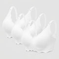 Seamless nursing bra flat lay — NAEVII