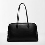 Muse diaper bag leather finish close-up — NAEVII