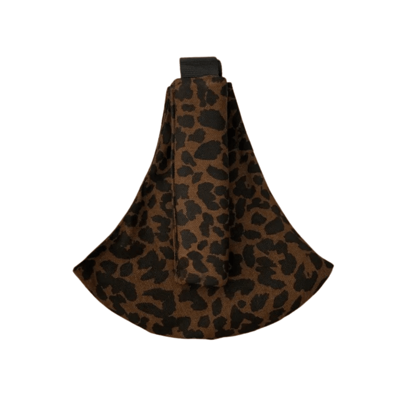 Toddler Sling Carrier - Brown Leopard