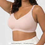 Soft nursing bra clip-down cup — NAEVII