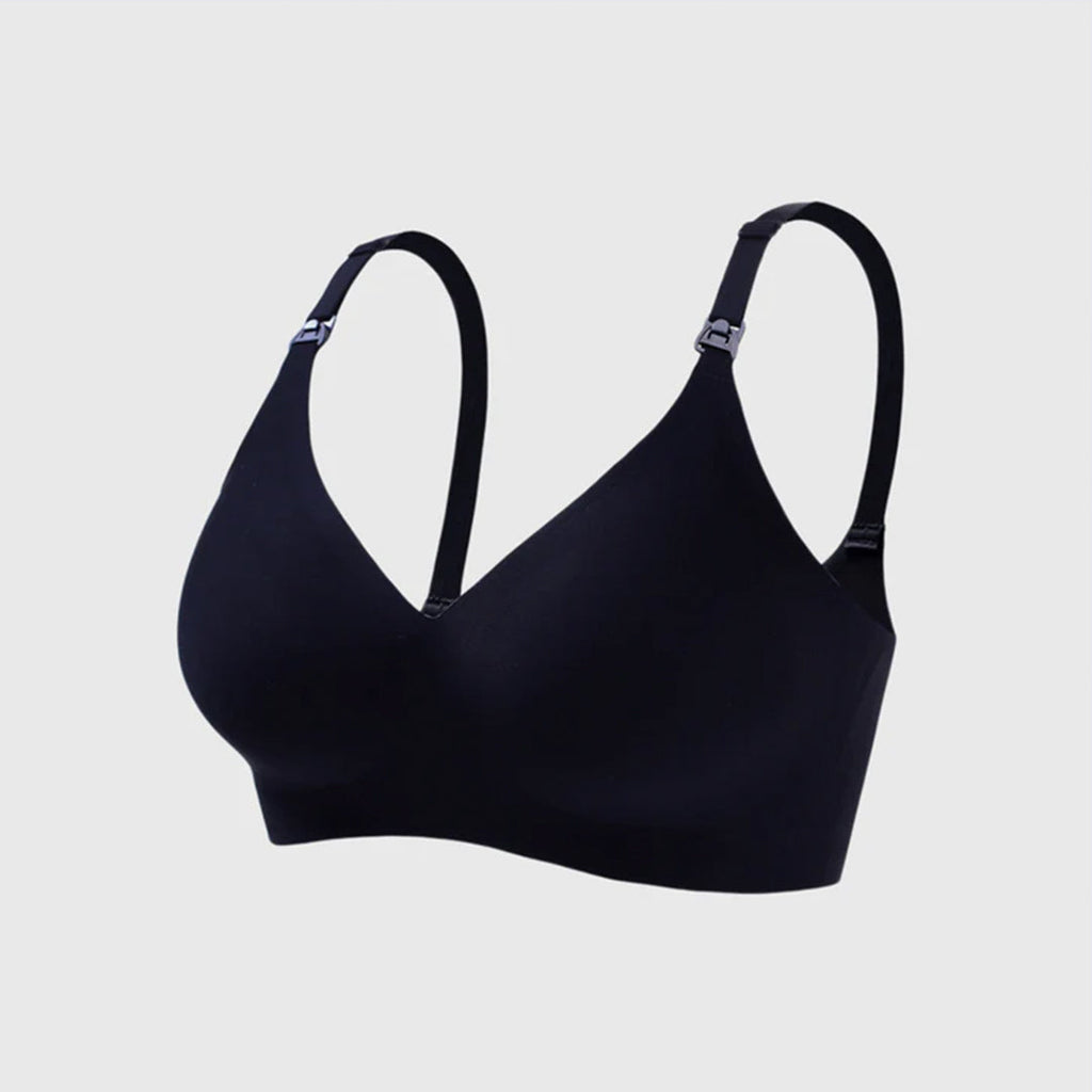 Soft nursing bra breathable fabric — NAEVII