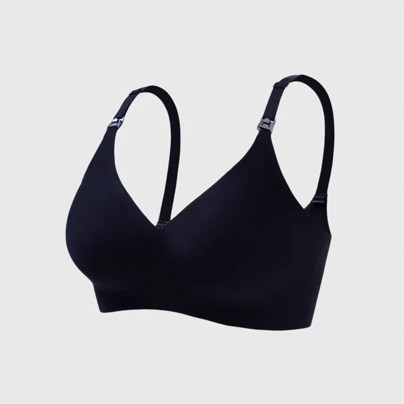 Soft Nursing Bra - Black