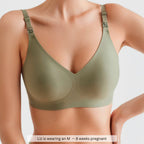 Soft nursing bra back panel — NAEVII