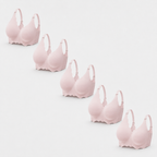 Seamless nursing bra worn view — NAEVII