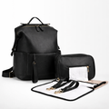 Lumi diaper bag premium material close-up — NAEVII